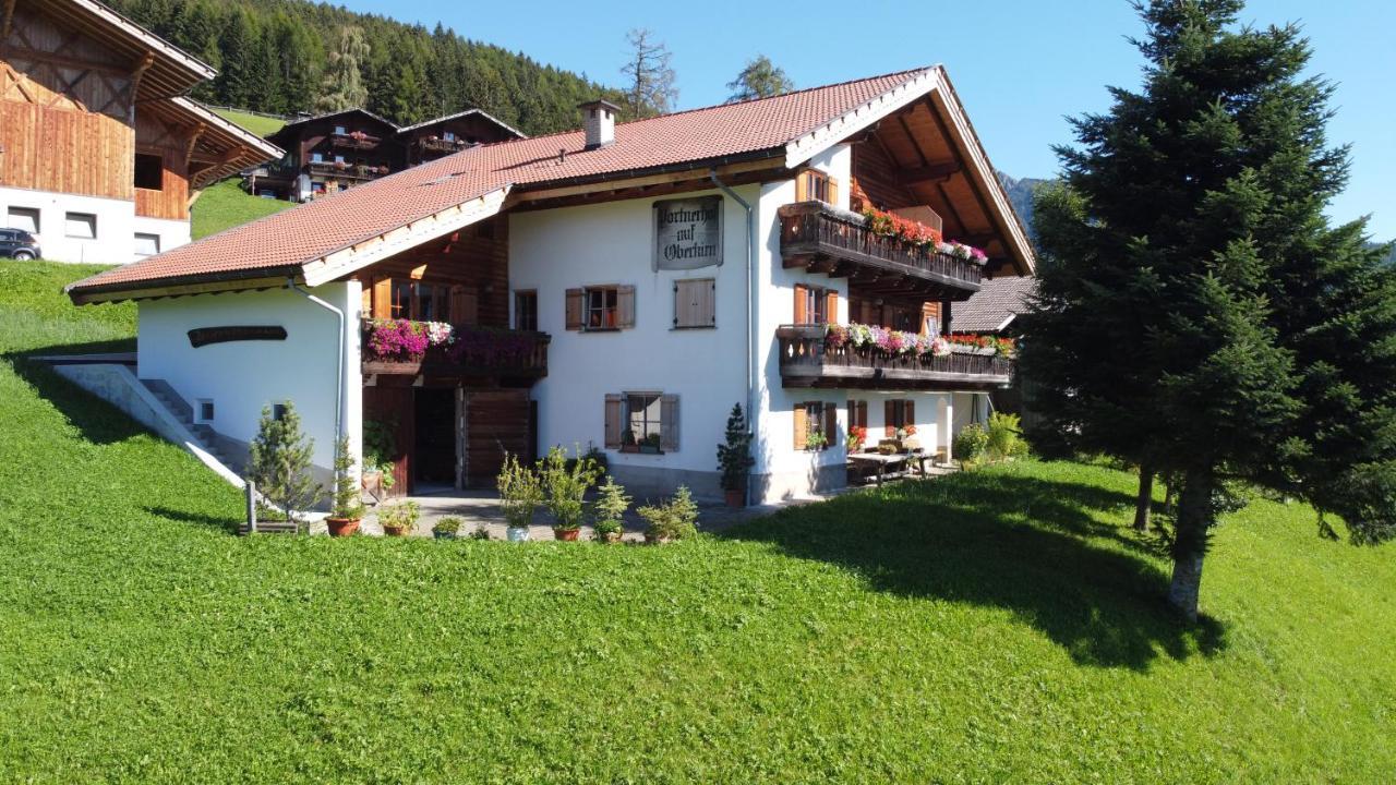 Portnerhof Auf Oberkirn Apartment Schenna Bagian luar foto